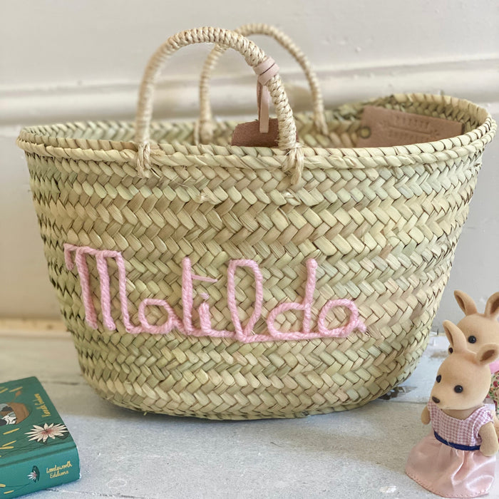 Personalised SMALL Basket - Order by 1st April (delivery end April)