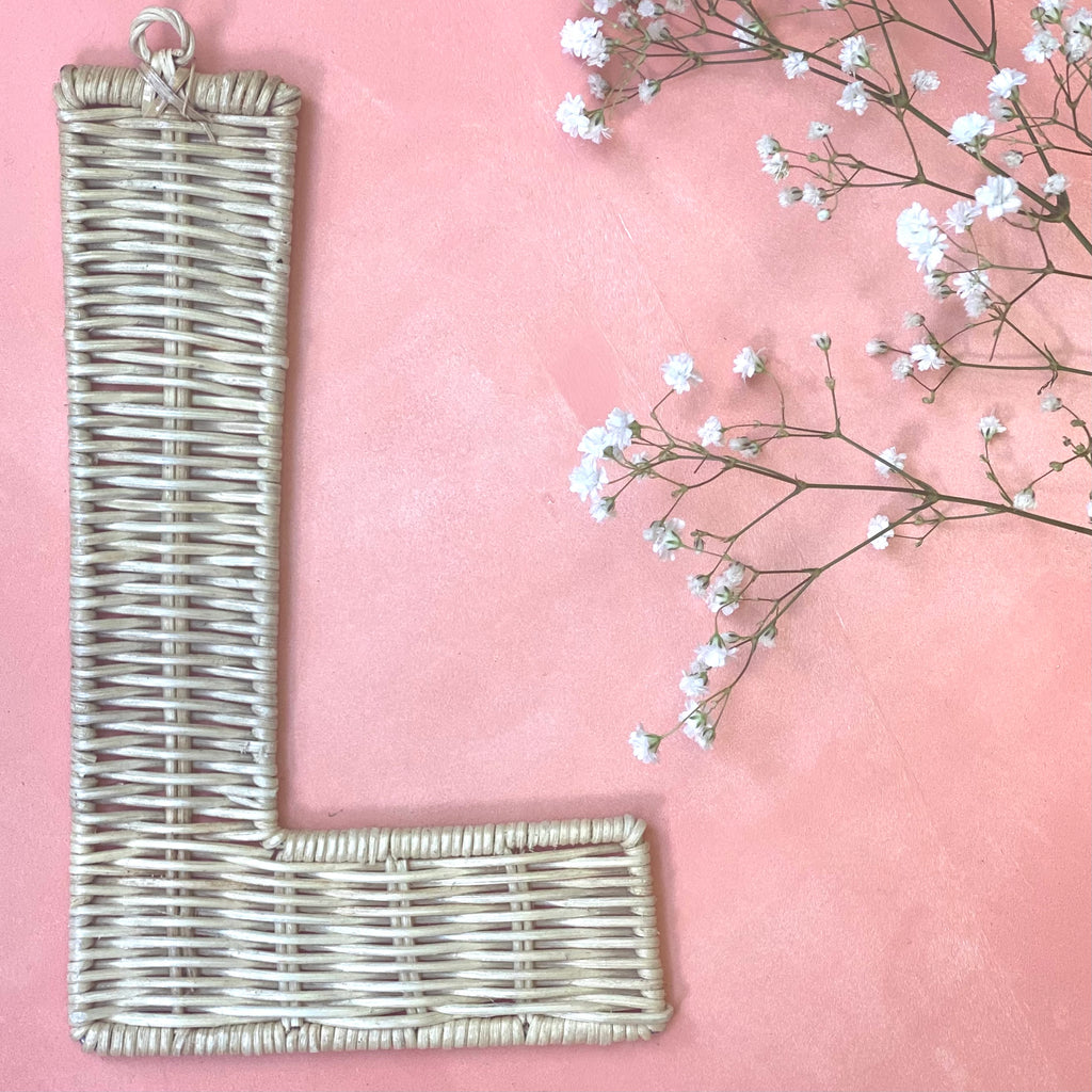 Rattan Letters (Large)