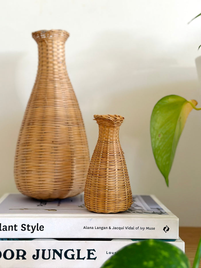 Rattan Vessels (Set of 2) - Preloved