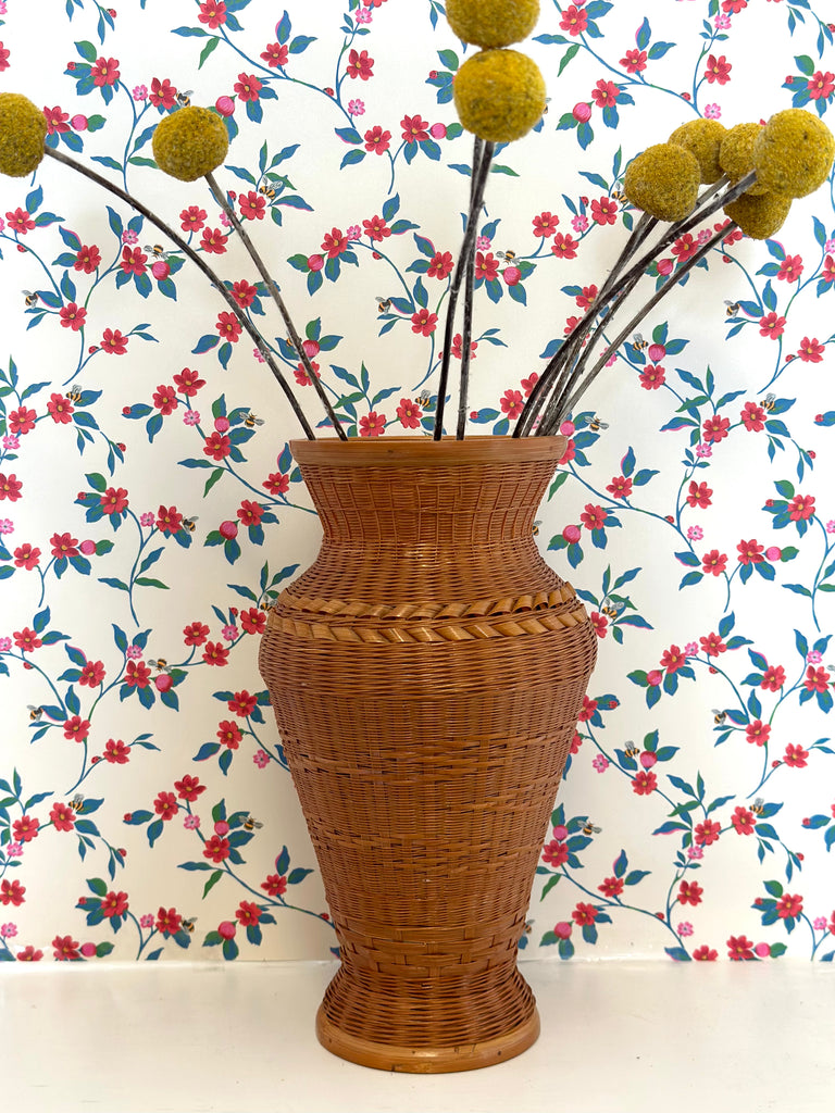 Wicker Vase (Ceramic Insert)