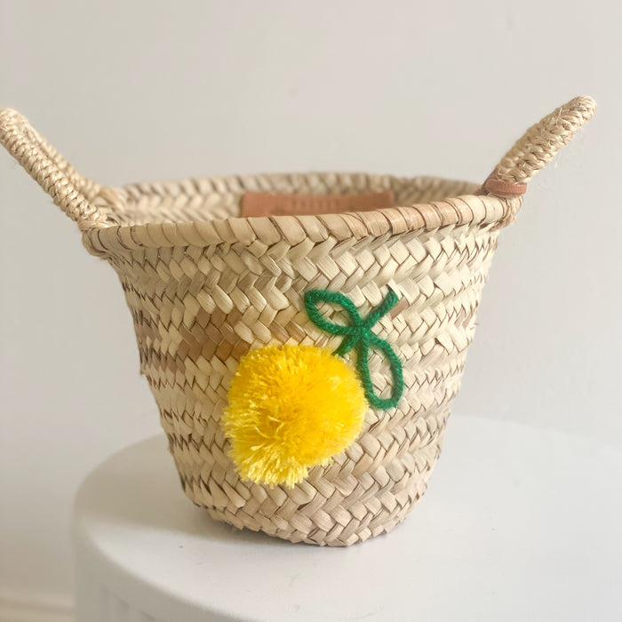 Lemon Mini Basket - In Stock