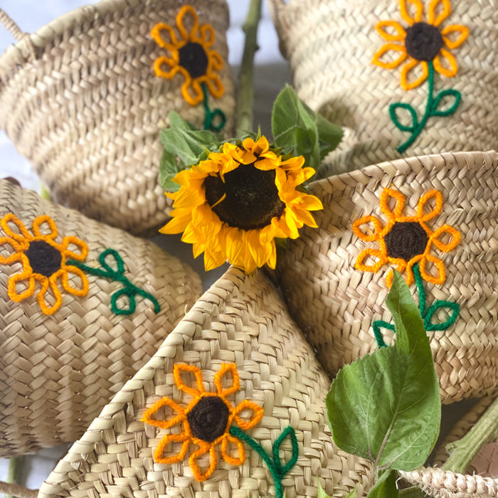Sunflower Mini Basket