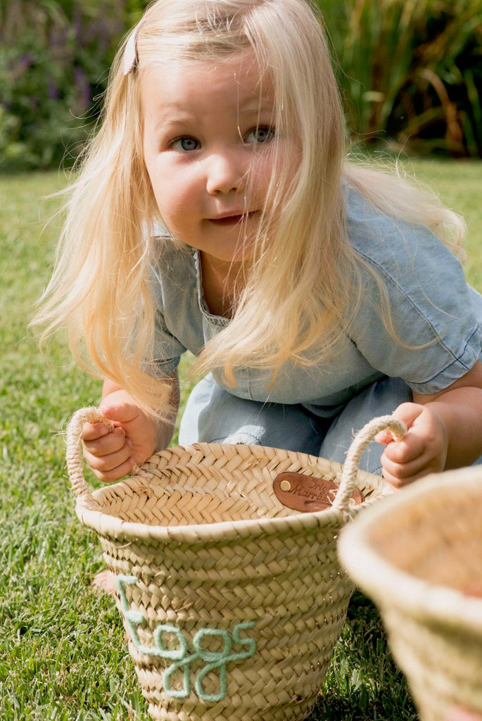 'Eggs' Mini Basket - Pretty Snippets Kids Toys & Accessories