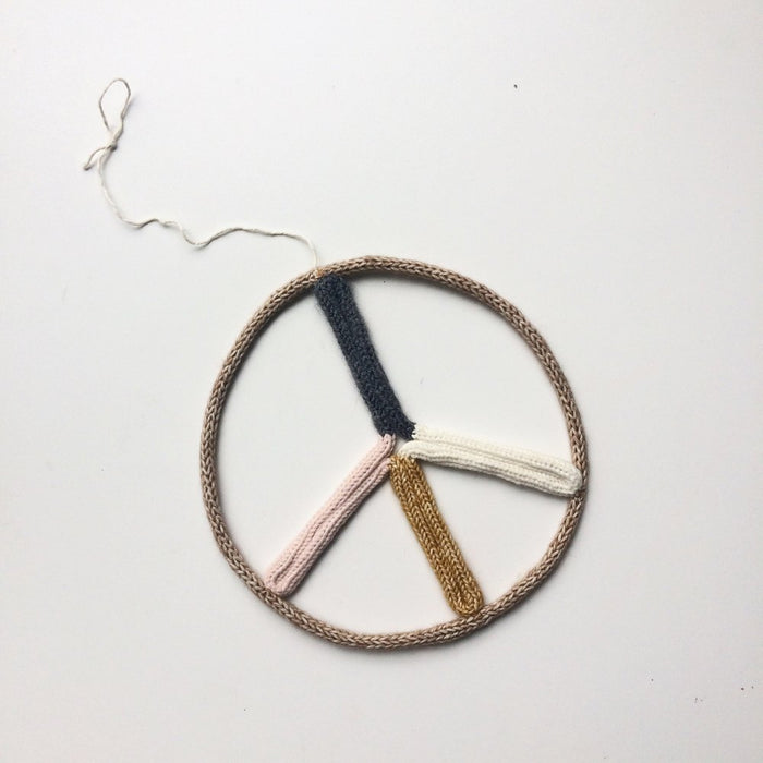 Peace Sign - Rosy - Pretty Snippets Kids Toys & Accessories