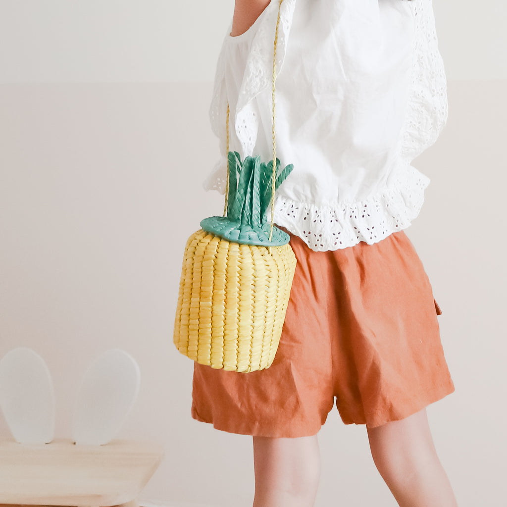Pineapple Basket Bag