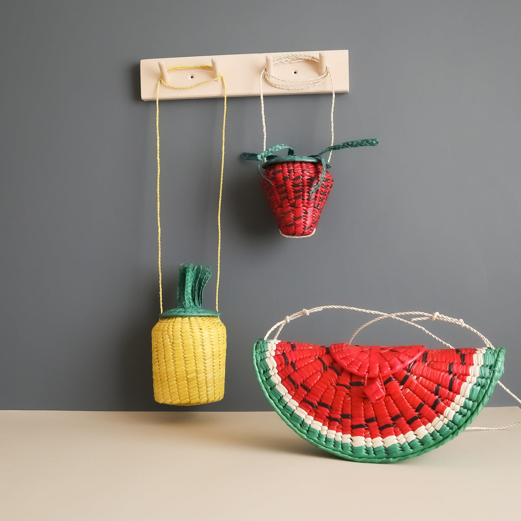 Watermelon Basket Bag
