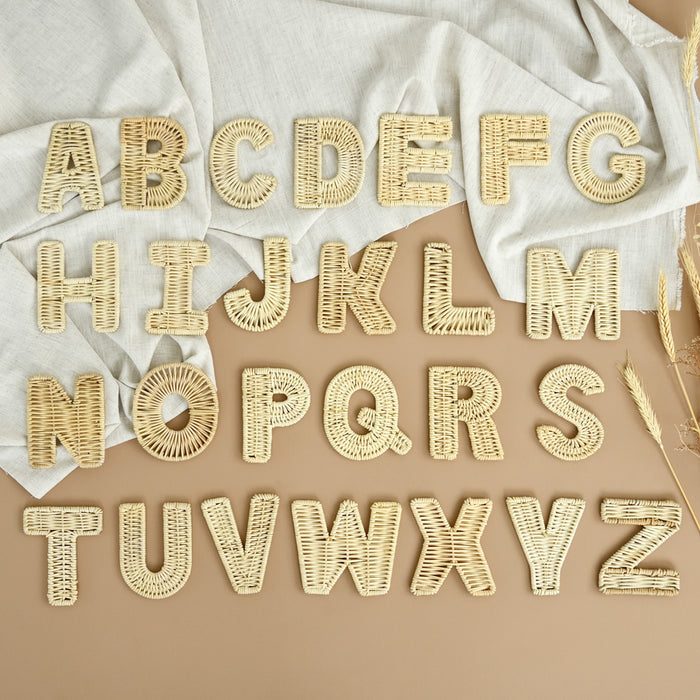 Rattan Letters (Small)