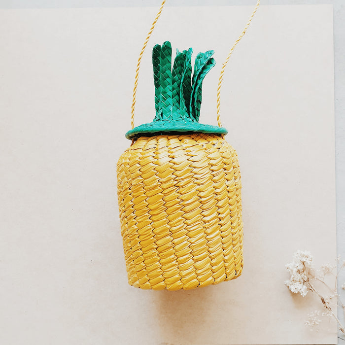 Pineapple Basket Bag