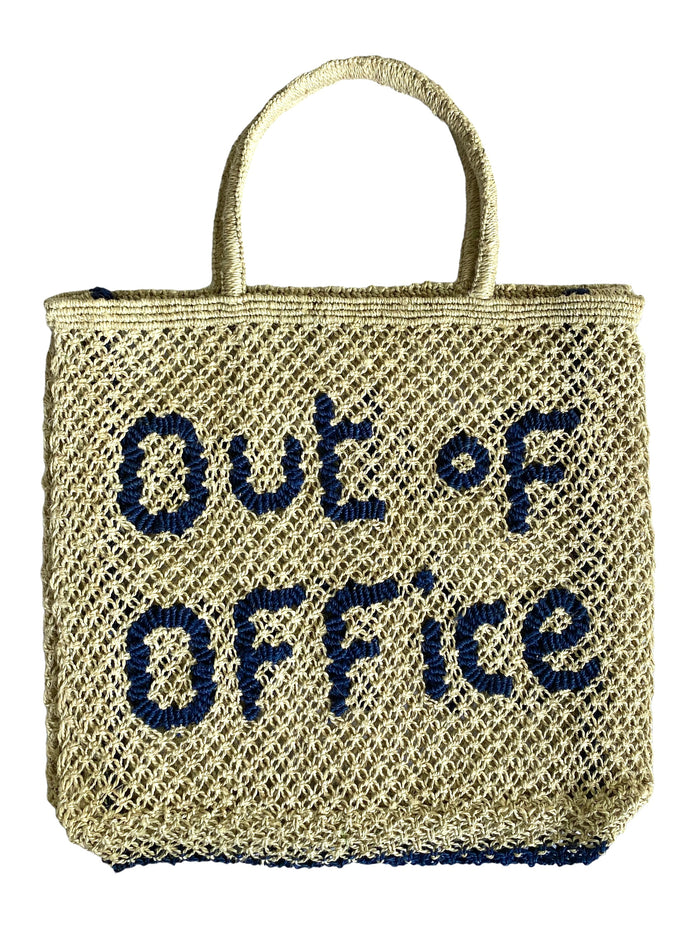 Out Of Office - Natural & Navy (Large)